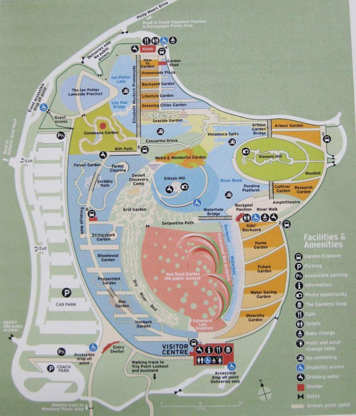 Royal botanic gardens mapu