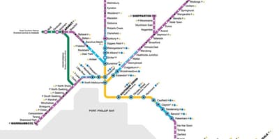 Vline mapu